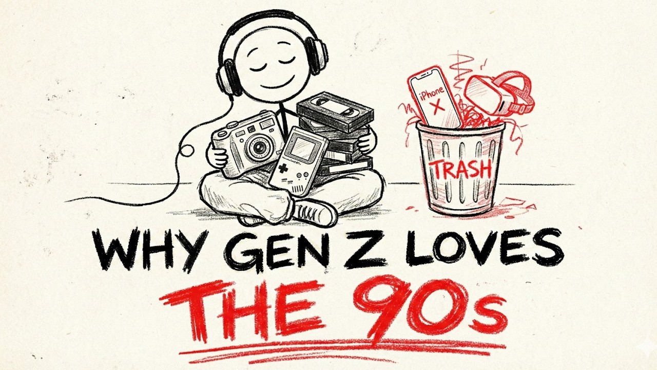 Psychology of Gen Z Obsessed With The 90s (Anemoia)