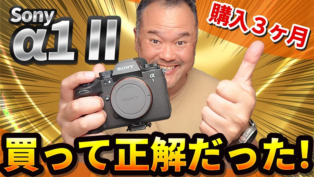 【3ヶ月使用レビュー】Sony α1 II は買って正解だった！良い点・気になる点を本音で語る
