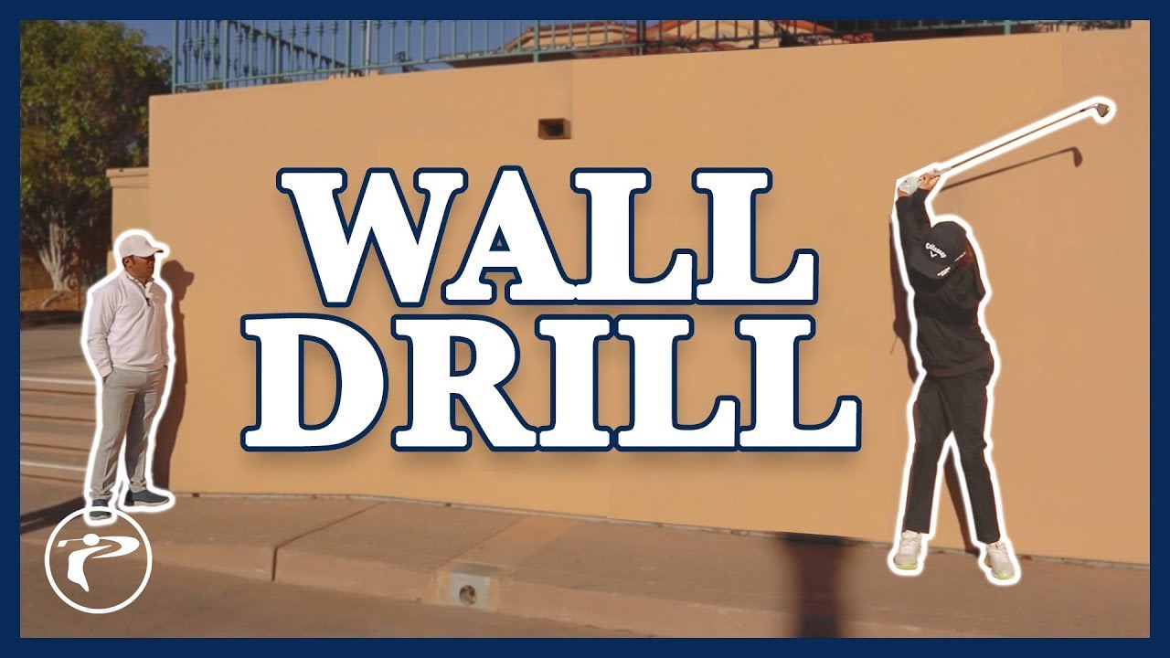 The Perfect Backswing Position - WALL DRILL