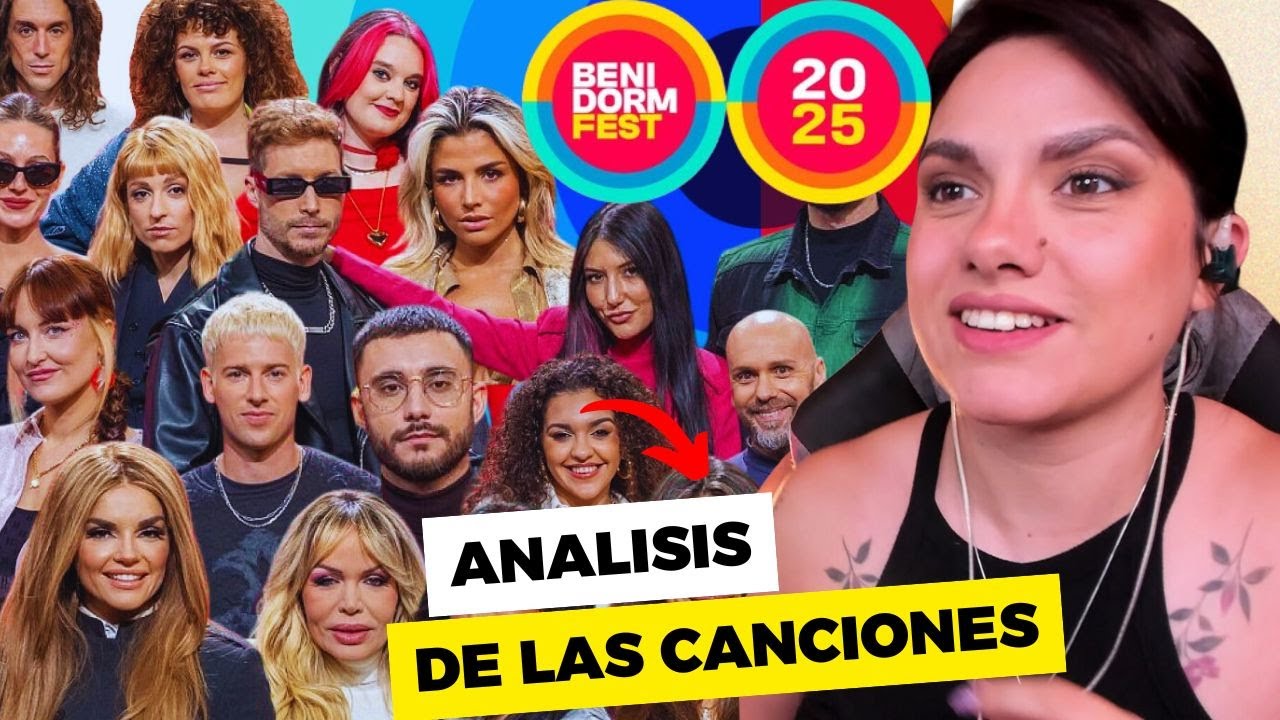 El Análisis Más Detallado de las Canciones del Benidorm Fest 2025 por una VOCAL COACH