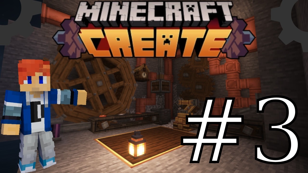 Играю в Create мод в Майнкрафте с новым мод паком серия #3