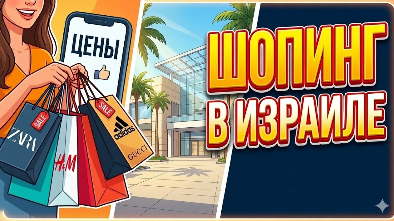 Шопинг в Израиле 🛍