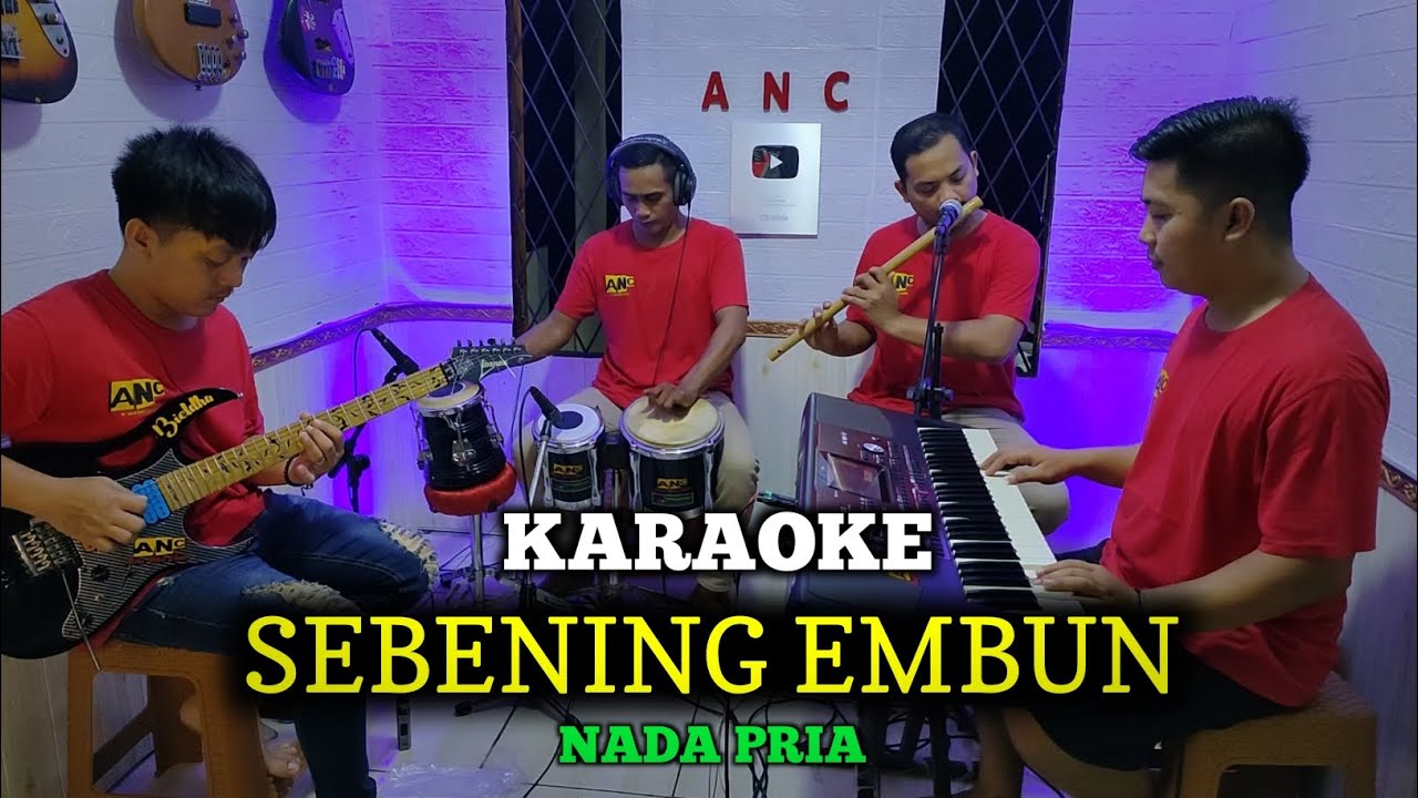 SEBENING EMBUN KARAOKE RITA SUGIARTO NADA PRIA