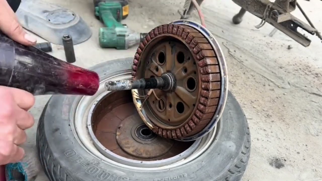 E Scooter Break Jam Problem || Electric Scooter Brake Repair || amit official 1 