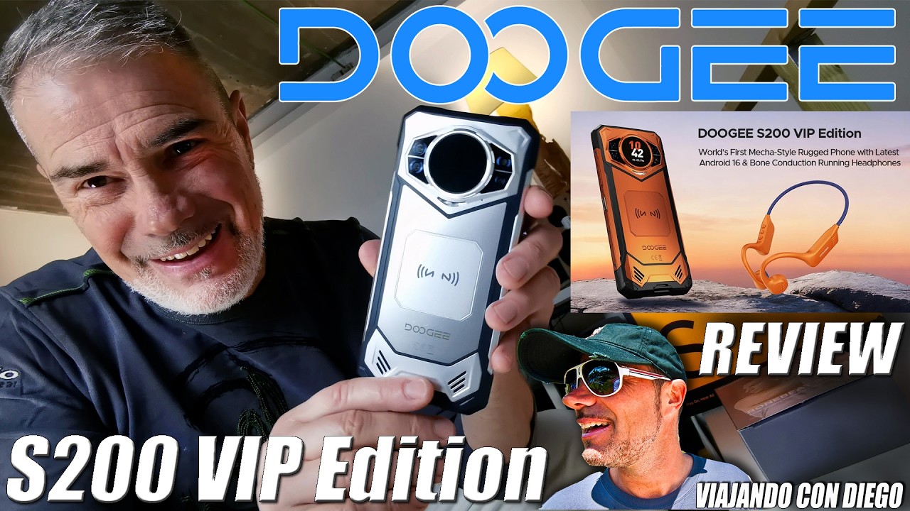 DOOGEE S200 Series VIP edition - REVIEW - VIAJANDO CON DIEGO