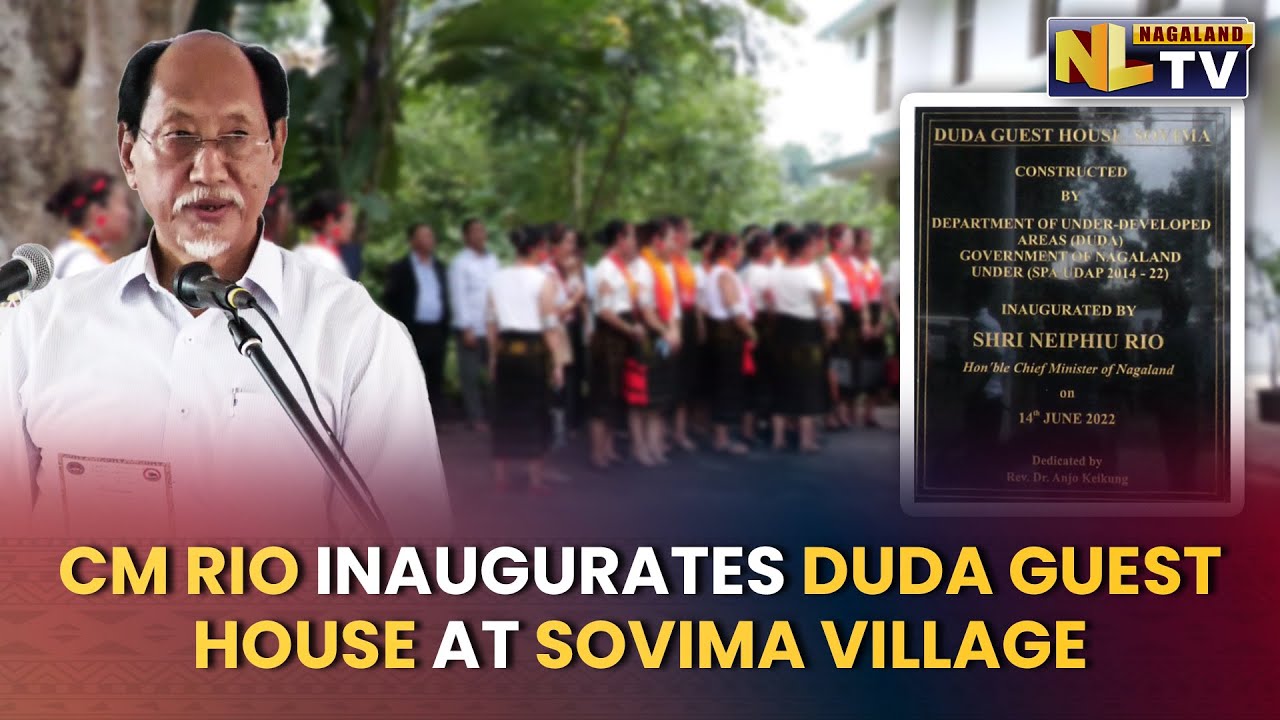 CM RIO INAUGURATES DUDA GUEST HOUSE AT SOVIMA VILLAGE