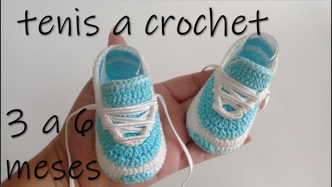 zapatito tejido a crochet- ICARO-BEBE