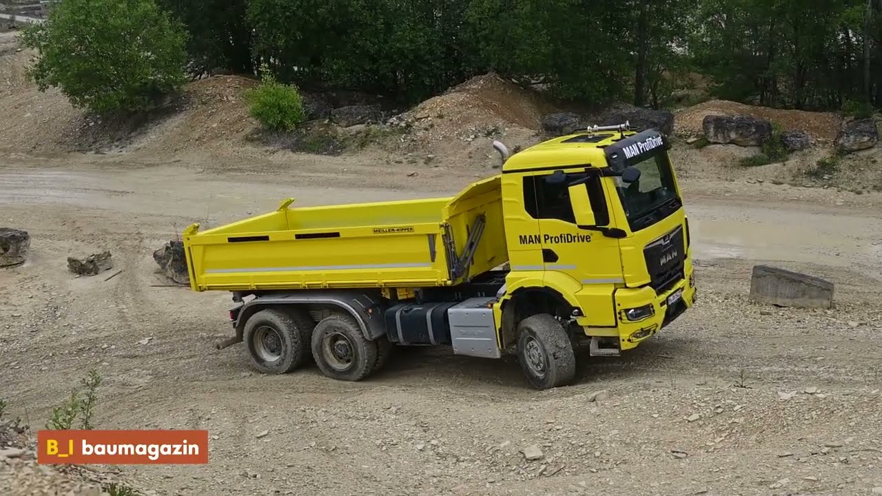 MAN ProfiDrive Offroadtraining: Profi-Tipps für Kipper-Fahrer