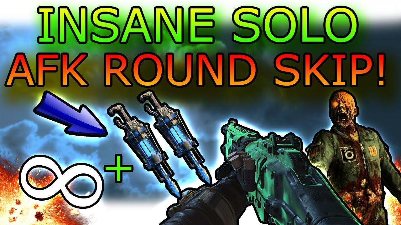 INSANE SOLO AFK ROUND SKIP GLITCH ON BLOOD OF THE DEAD!!(BO4 GLITCHES)