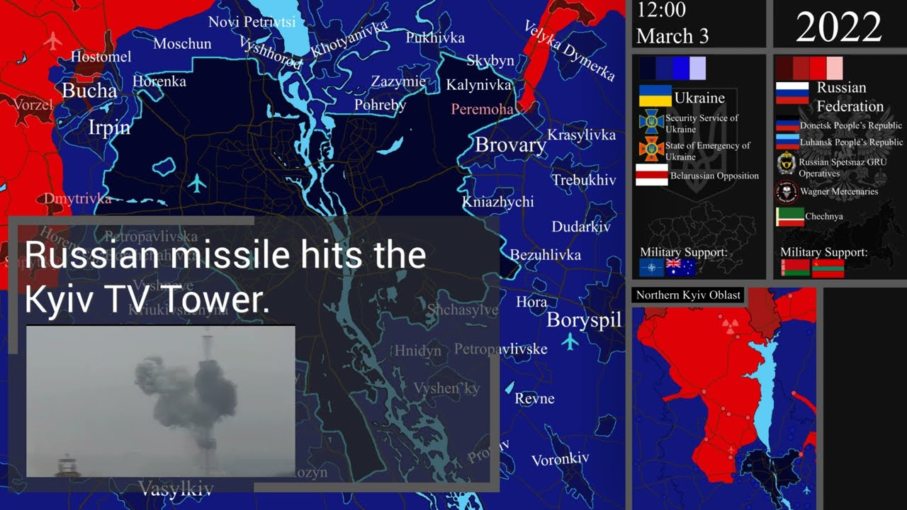 Battle of Kyiv (February 24 - April 2, 2022): Everyday Animation