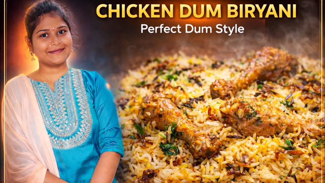 Chicken dum biryani 🤤🤤🤤🤤