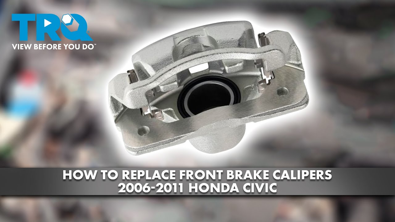 How to Replace Front Brake Calipers 2006-2011 Honda Civic