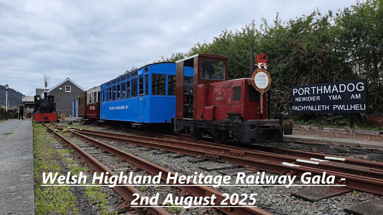 Welsh Highland Heritage Railway Gala - 2nd August 2025