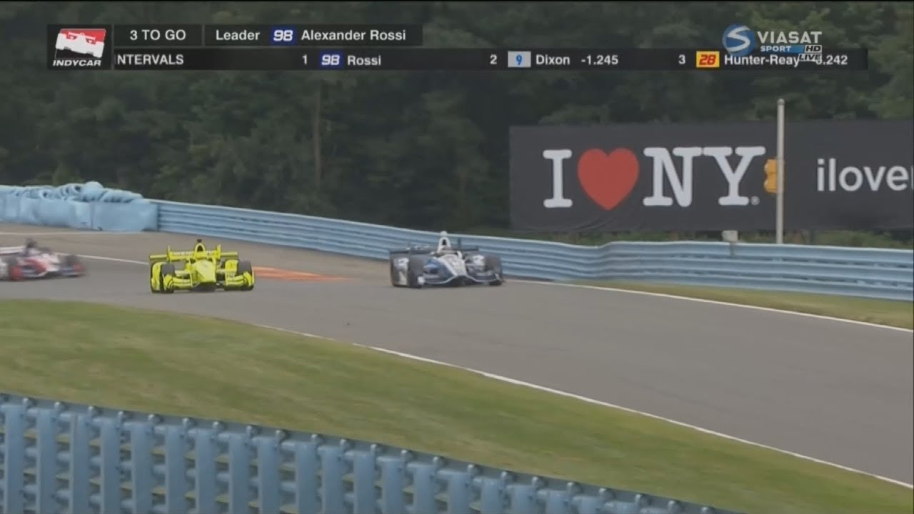 IndyCar Series 2017. Grand Prix of Watkins Glen. Last Laps
