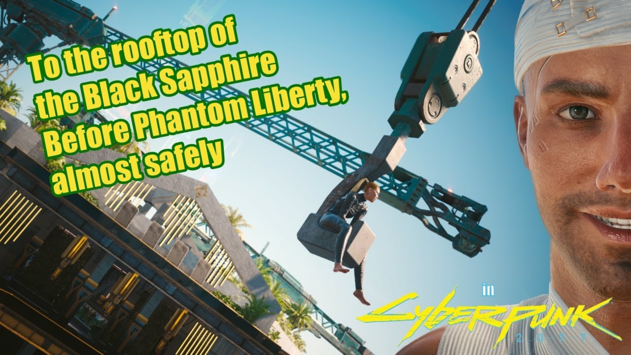 Cyberpunk 2077 - From Pacifica to the rooftop of The Black Sapphire before Phantom Liberty