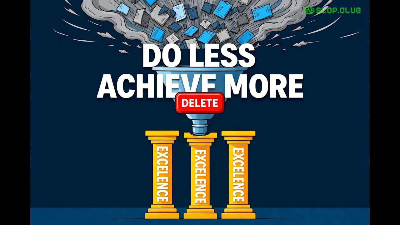 Strategic Incompetence: Why Busy People Never Succeed (Do Less, Better)