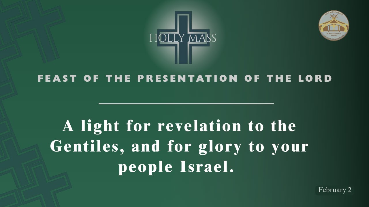 LIVE CATHOLIC 7:00 AM|FEAST OF THE PRESENTATION OF THE LORD| February 2