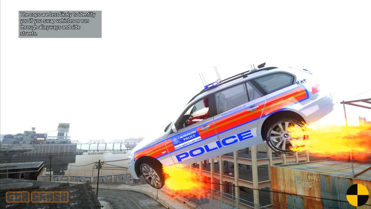 GTA 4 CRASH TESTING REAL CAR 715