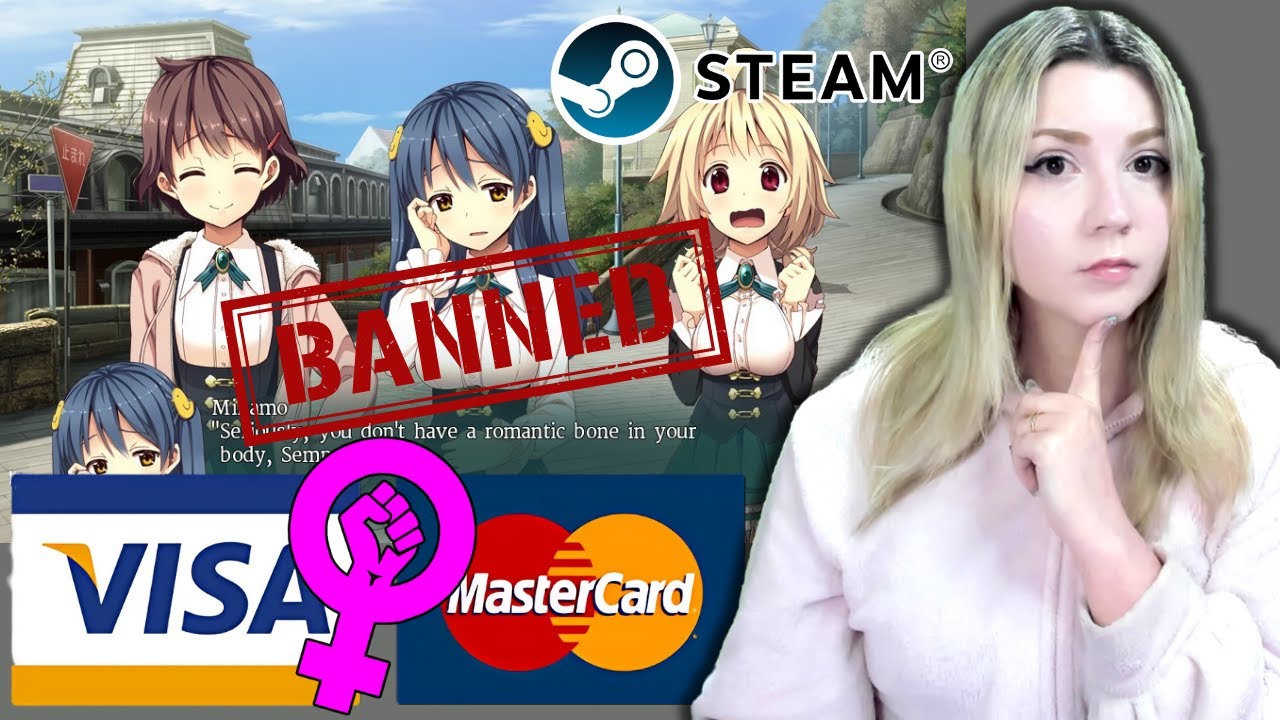 FEMINISTAS E LOBBY DE CARTÕES UNIDOS NA CENSURA DE JOGOS DA STEAM