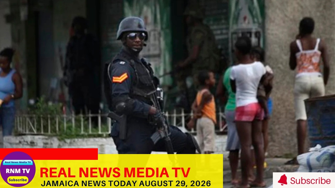 Новости Ямайки сегодня, 29 августа 2026 г. / Real News Media TV