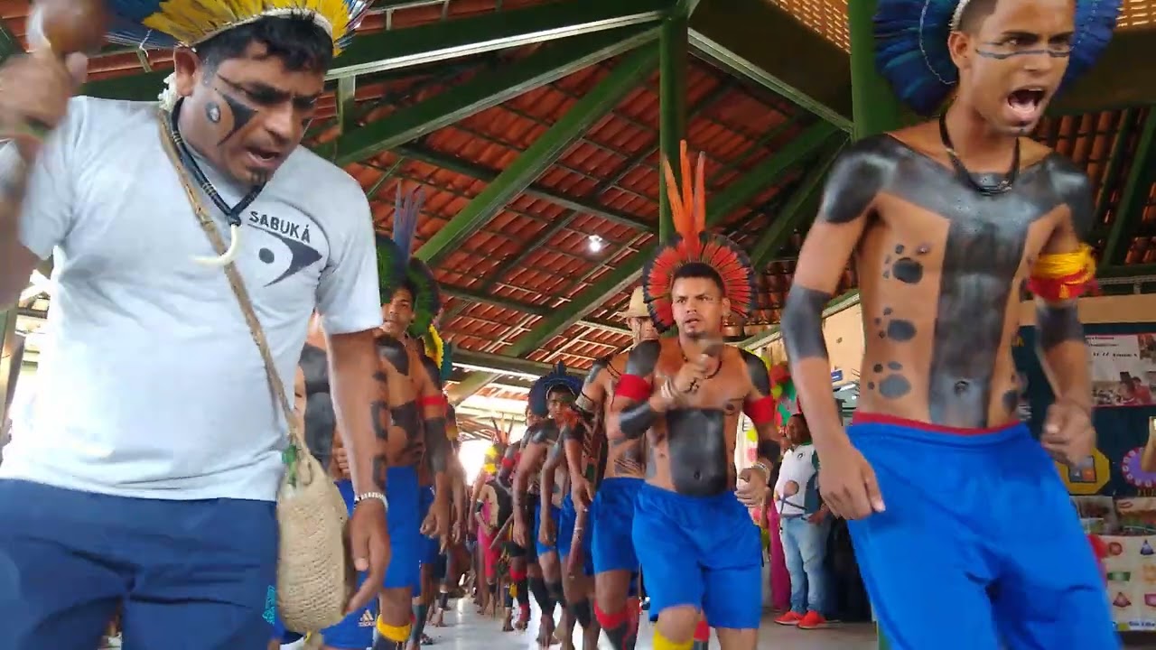Workshop da Escola Pajé, cantos e dança dos Kariri Xocó