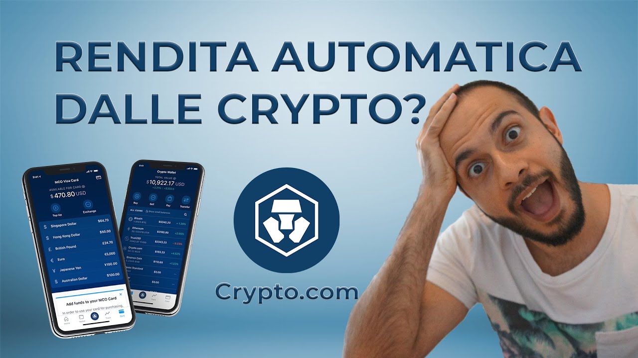 Staking Crypto.com - Creare Una Rendita Automatica Partendo Con Poco
