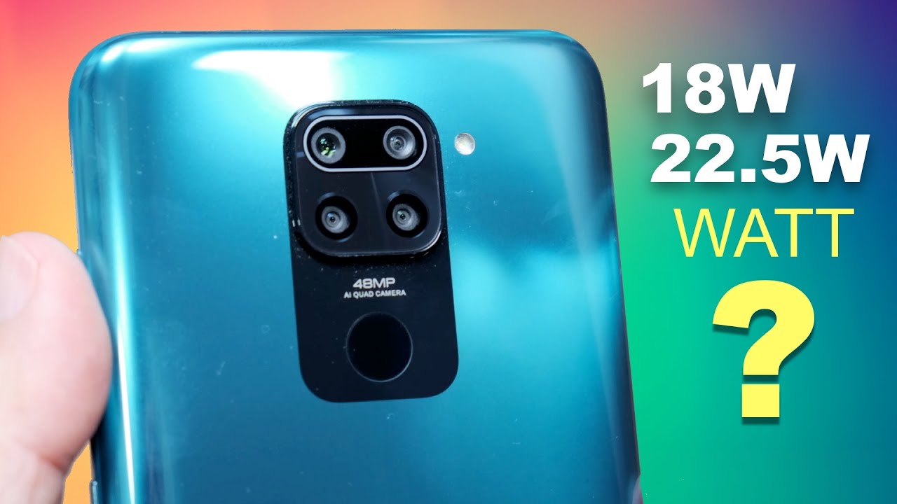 Redmi Note 9 Unboxing - 18W or 22.5W (WATT the...)!, Mediatek Helio G85 (worth it?)