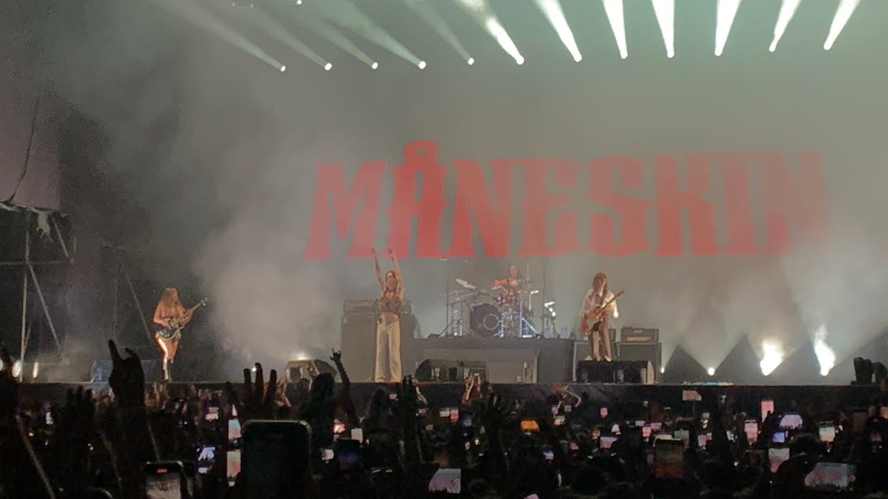 Måneskin - Beggin' (Live in Istanbul, Küçükçiftlik Park) 23.07.22
