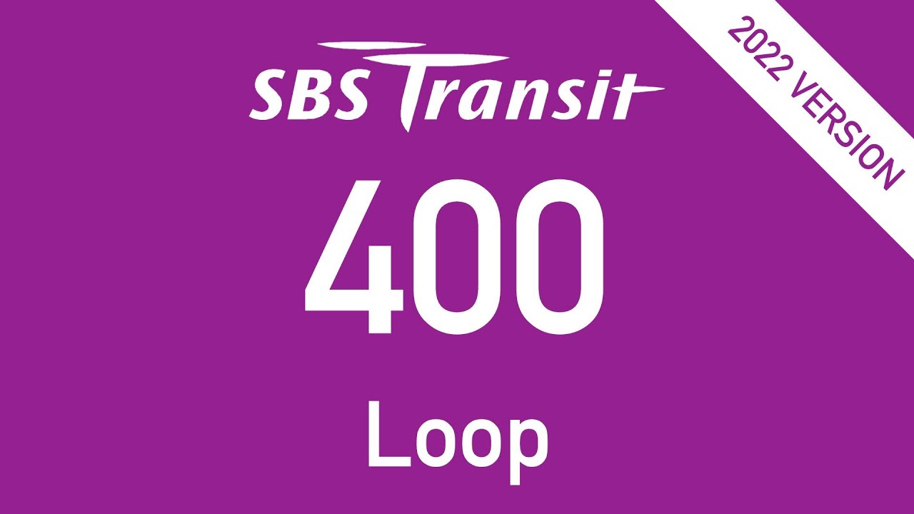 SBS Transit Trunk Bus Route 400 Hyperlapse