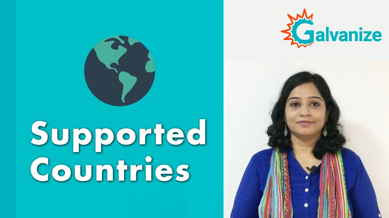 Supported Countries | Galvanize Test Prep | Admission Counselling FAQ