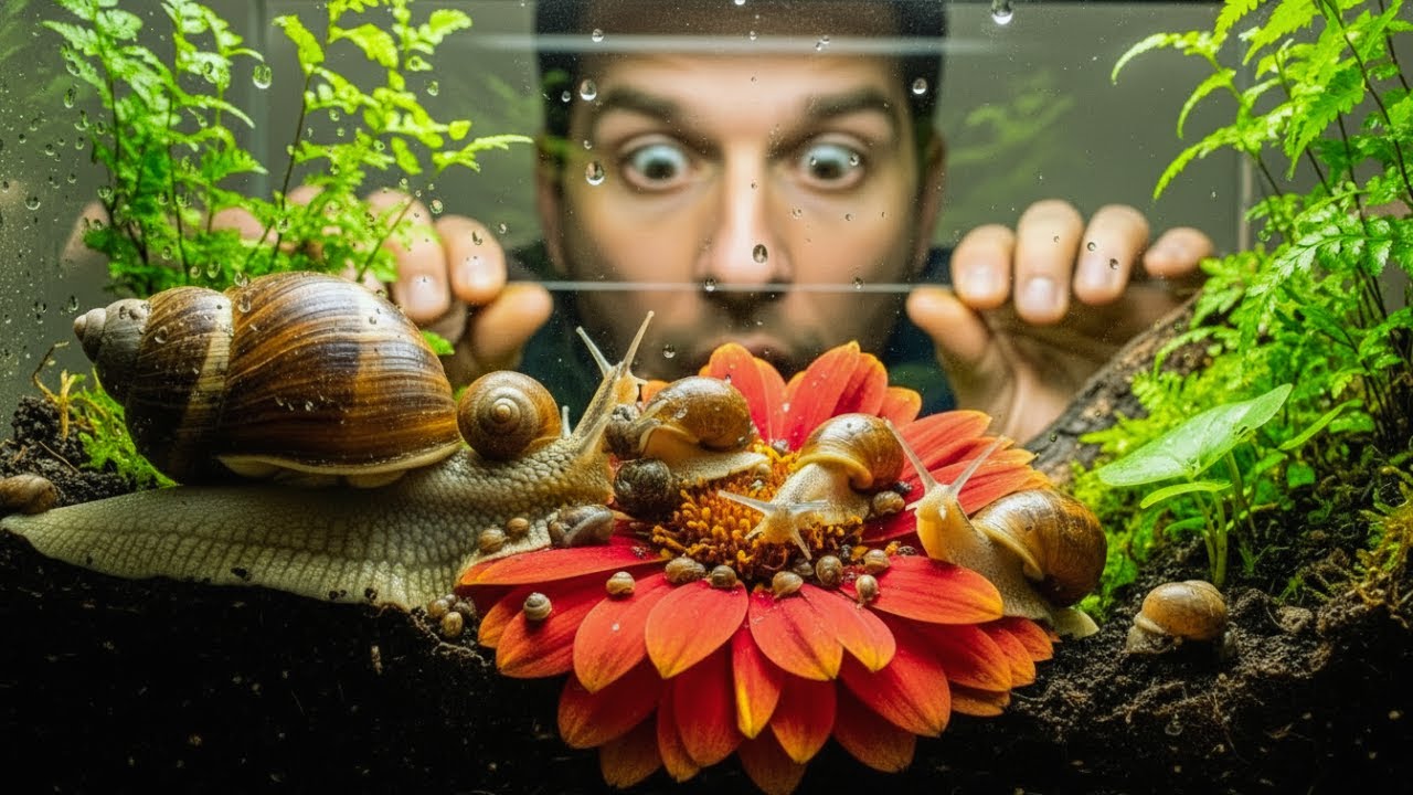 Mother Snail Teaching Her Babies 🌼 | Slow Living Nature Story for Kids