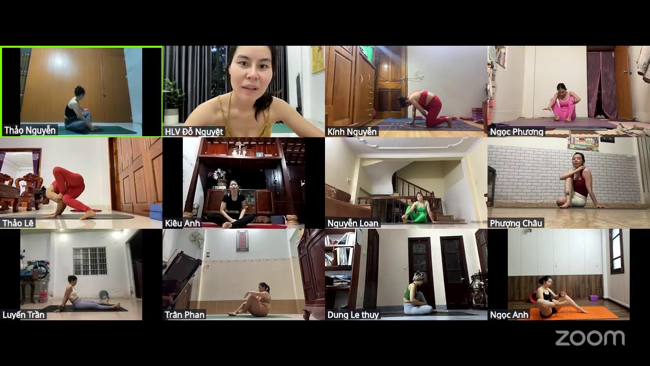 Yoga Trực Tuyến | 05g00 Ngày 23/12/2025 | Yoga Trung Cấp - Mở Hông| HLV Đỗ Nguyệt | Hye Yoga