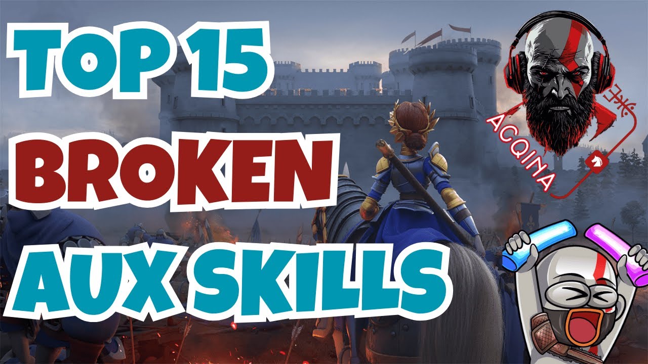 Top 15 BROKEN Auxiliary Skills in Siege of Orleans KVK 2025! Rise of Kingdoms