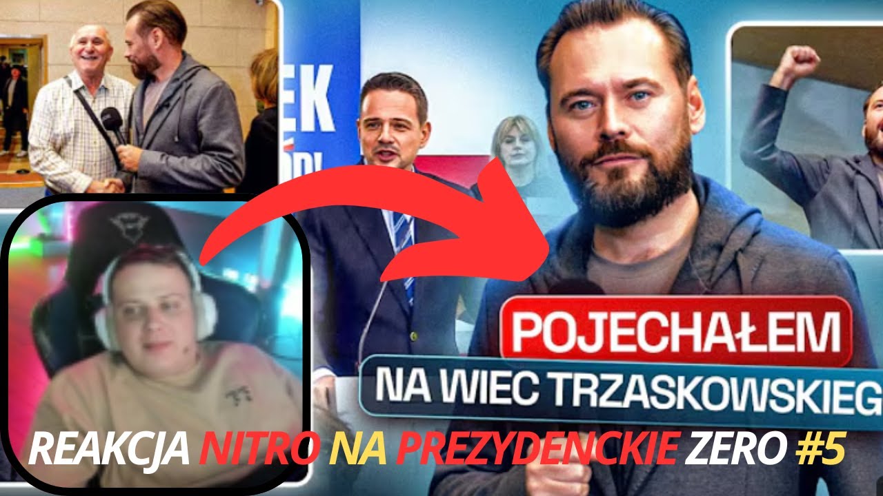 NITRO OGLĄDA PREZYDENCKIE ZERO #5: STANOWSKI NA WIECU RAFAŁA TRZASKOWSKIEGO