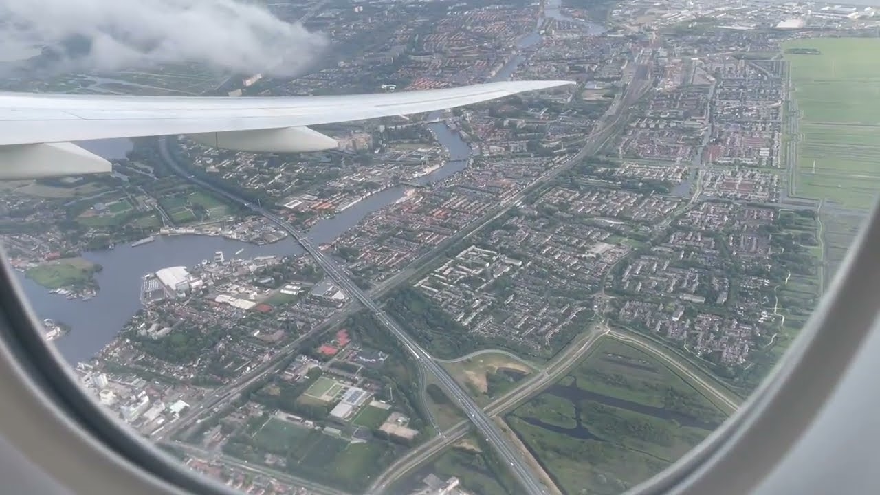 Flying from Amsterdam Schiphol Airport to Doha, Qatar | Qatar Airways Flight