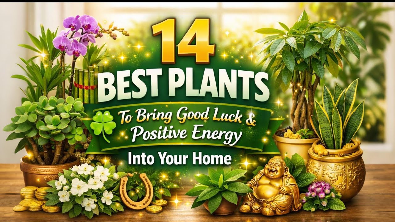 14 Best Plants To Bring Good Luck & Positive Energy Into Your Home
