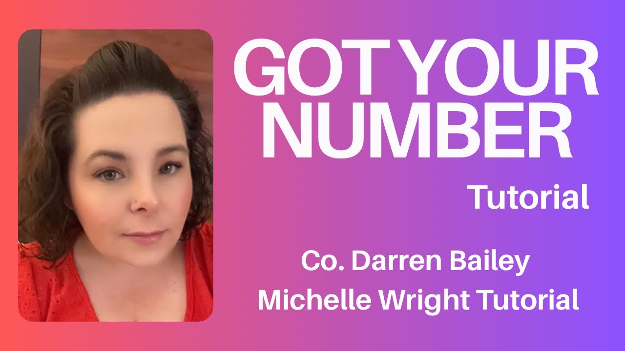 Got your number line dance tutorial Intermediate choreography by Darren Bailey