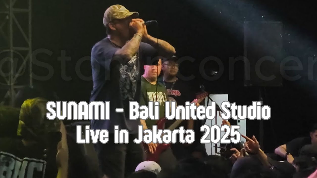SUNAMI Live in Jakarta 2025 (Bali United Studio)