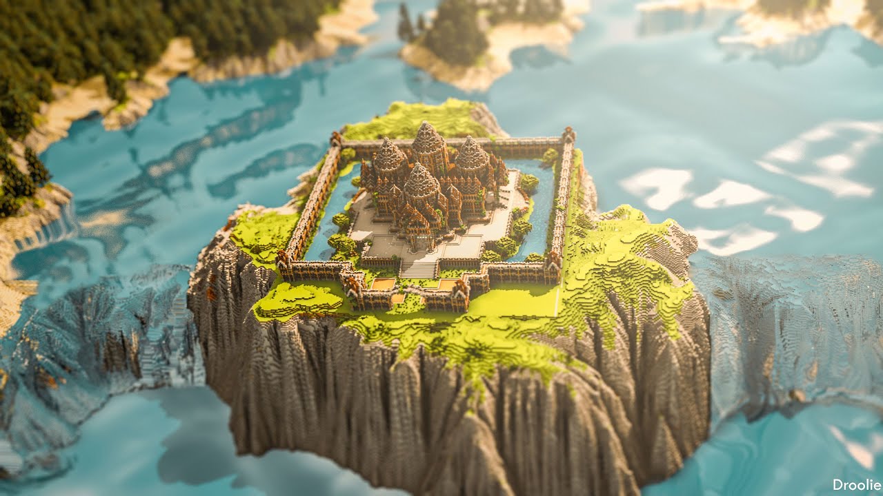 [Minecraft Timelapse] Over The Waterfall - By Varuna