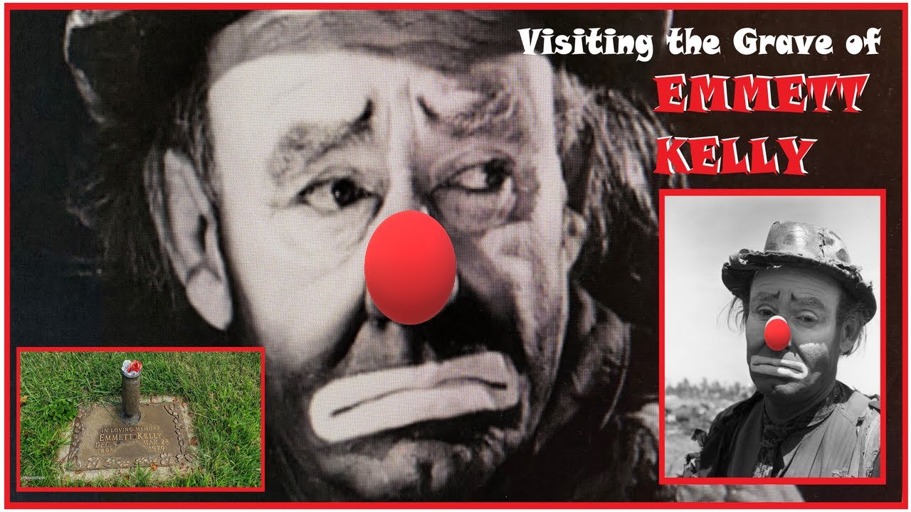 The Grave of Circus Legend Emmett Kelly