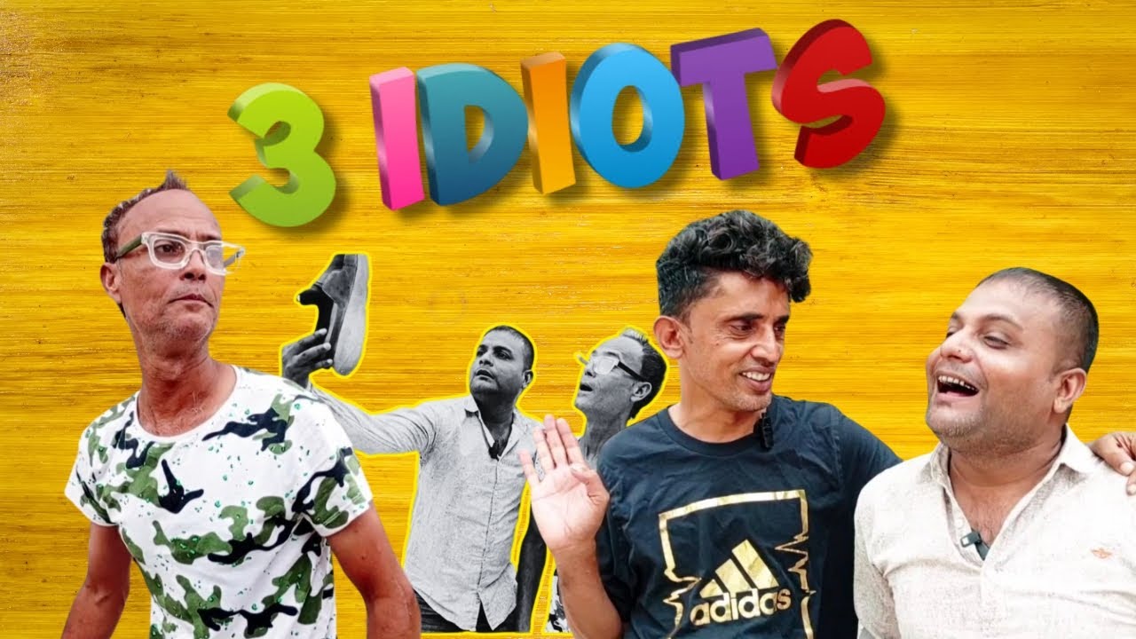 3 Idiots – Jab Dosti Ban Jaye Comedy 😜 | Mr.C Funny Skit 2025