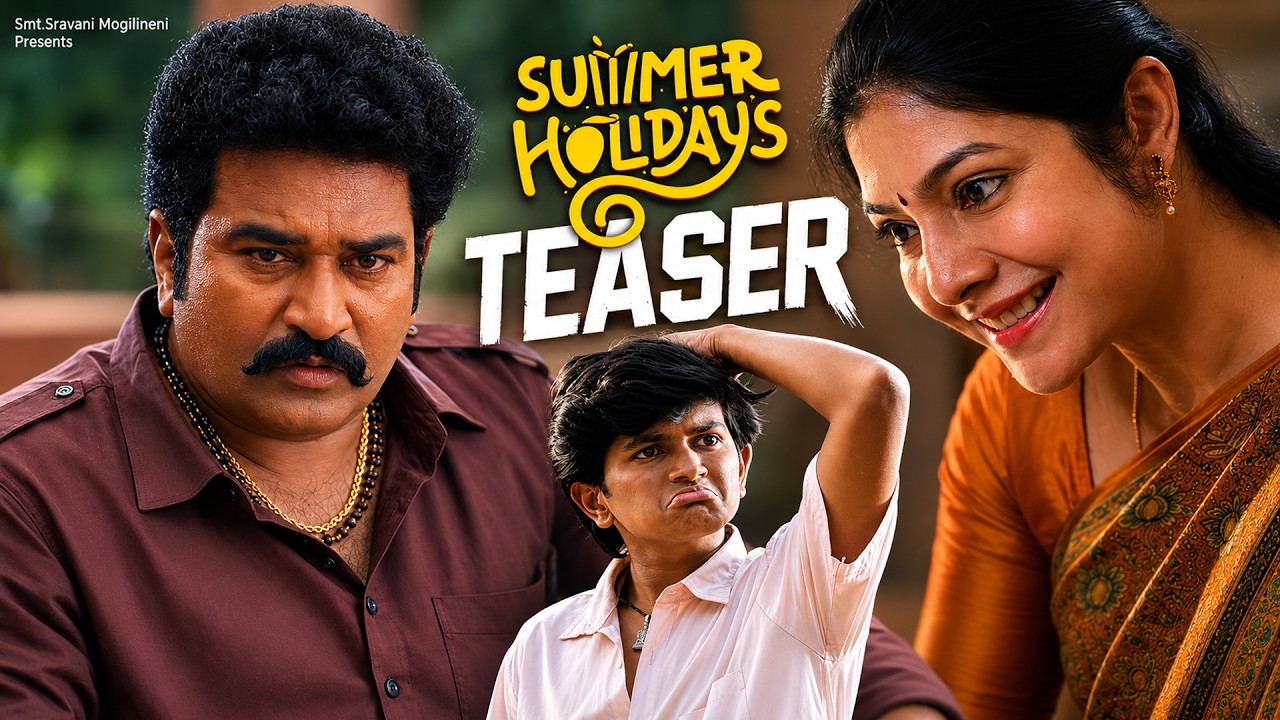 #SummerHolidays - Movie Teaser | Rohan Roy | Raajev Kanakala | Vasuki | Srikar Nayan G