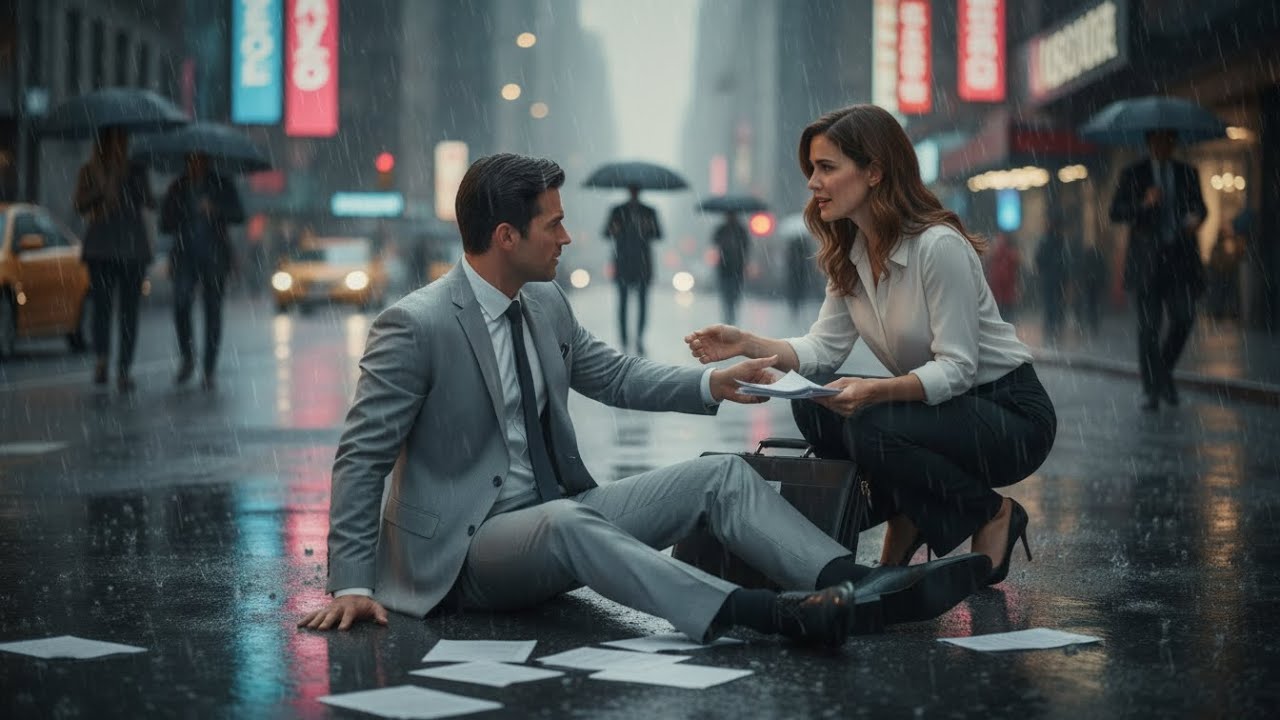 A Single Mom Was Hired to Pretend as the Billionaire’s Wife  Until the Lines Between Fake