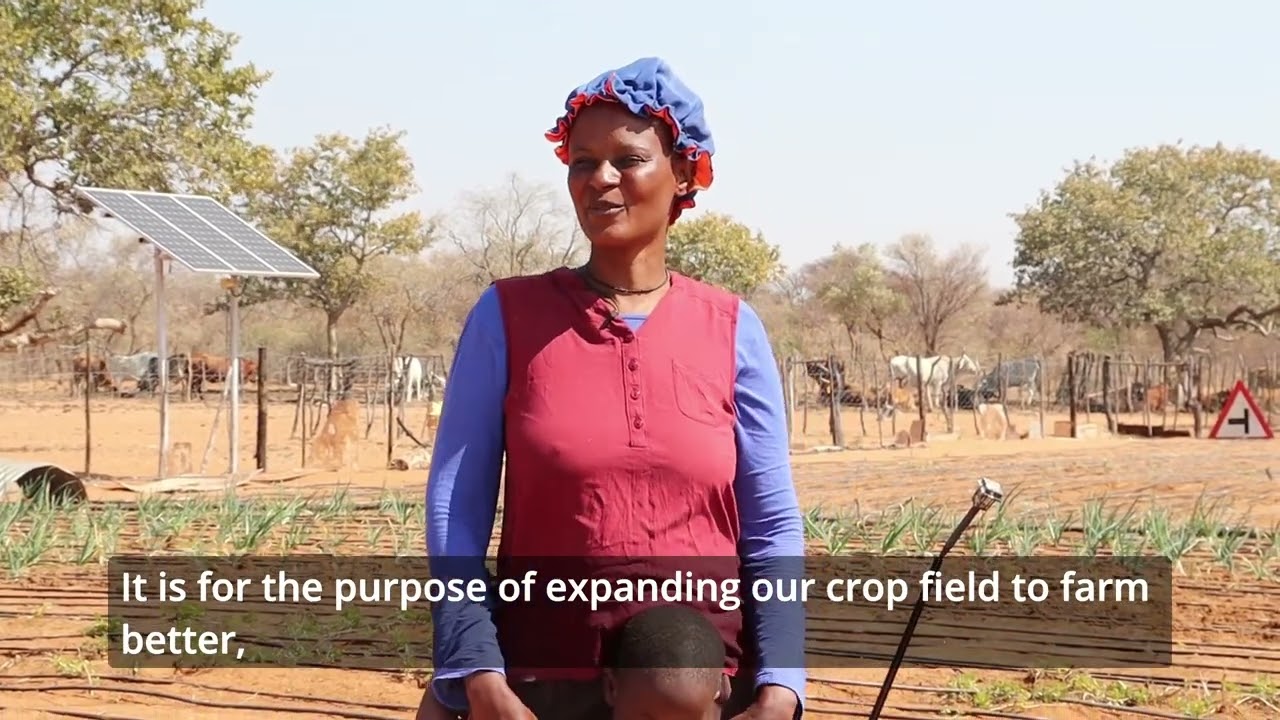 WATCH Agribank training beneficiary Mrs. Rukero,