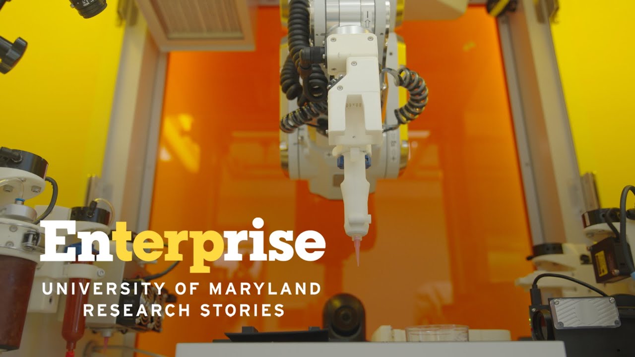 AI at Maryland | Transforming Health Care Through Bioprinting