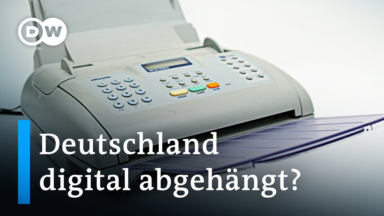 Digitalisierung: Warum stolpert Deutschland von Blamage zu Blamage? | DW Nachrichten