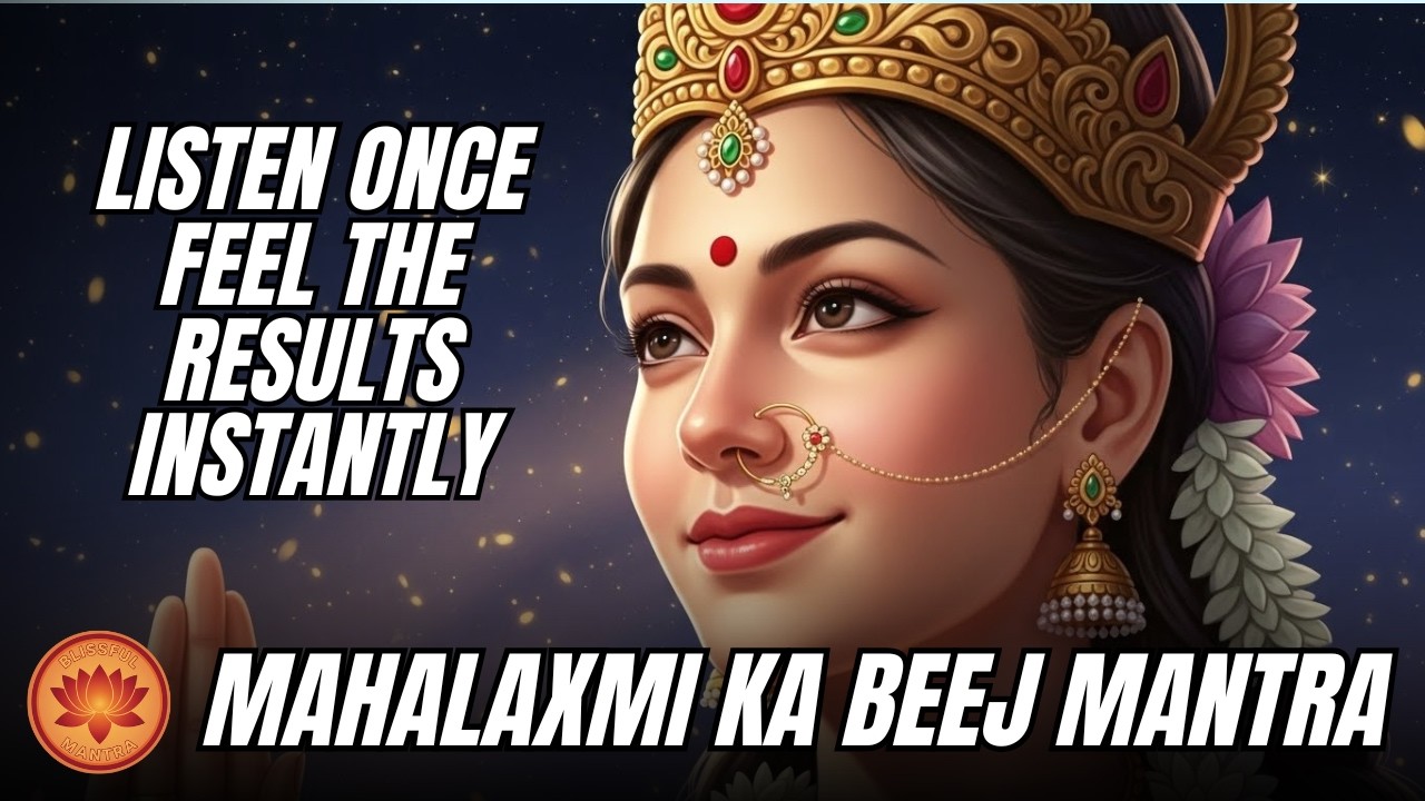 Mahalaxmi Ka Beej Mantra For Instant Money Help And Urgent Financial Relief