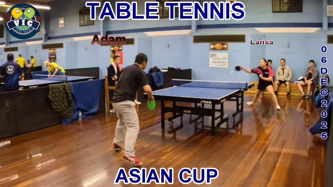 Zheng Adam Fu (1833) vs  Ling Yue Larisa Li (1699) 🏓 Highlights 🏓 2025 Table Tennis - Asian Cup