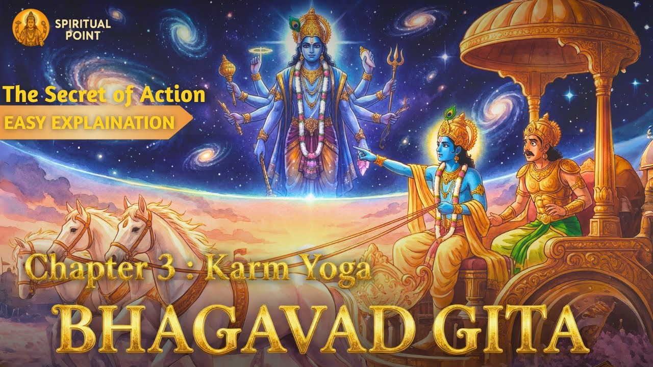 Bhagavad Gita Chapter 3: Karma Yoga (The Secret of Action)