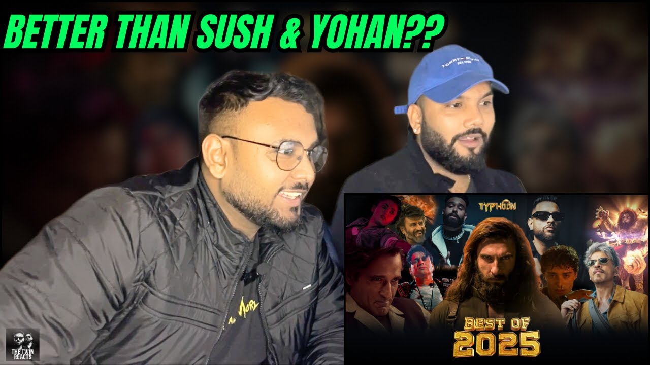 BEST OF 2025 (Mashup) - TYPHOON MUSIC | REACTION | THE TWIN REACTS ( UNCUT VERSION )